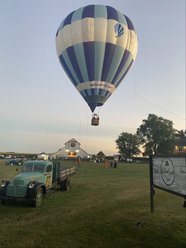 the willow creek barn frankfort indiana